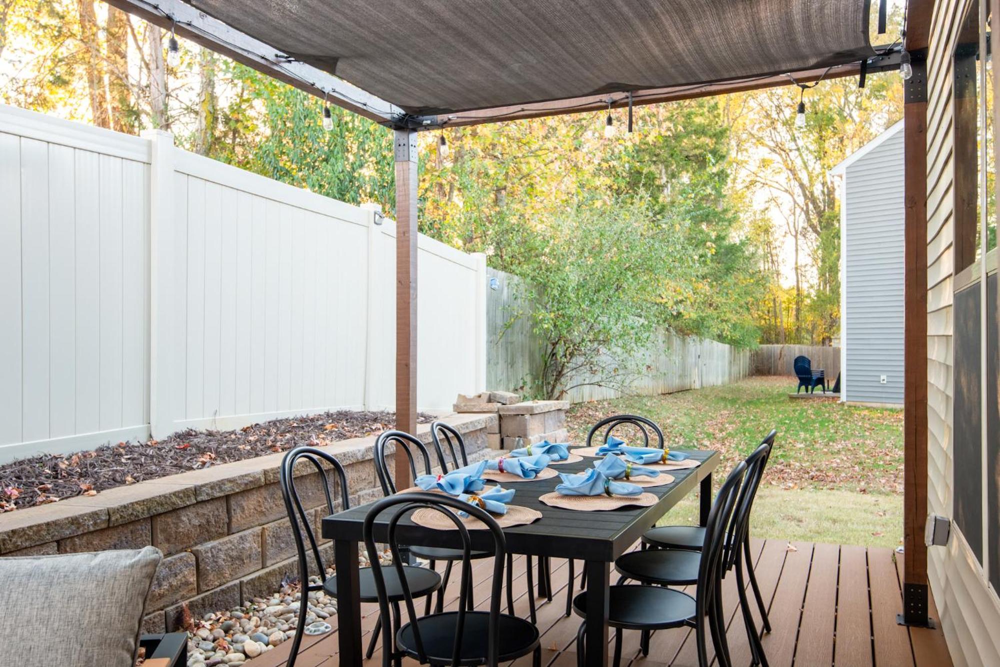Near Clt Airport - 4Bd - Backyard - Balcony Βίλα Σάρλοτ Εξωτερικό φωτογραφία